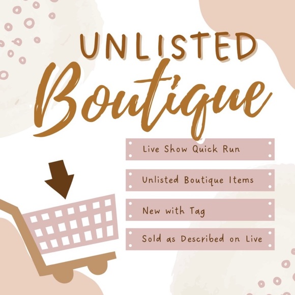 👠 👗 👛  LIKE AND SAVE THIS LISTING TO BE NOTIFIED OF LIVE POSH SHOWS S-1XL - Picture 5 of 15